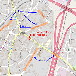 Gare et Parkings Palaiseau
