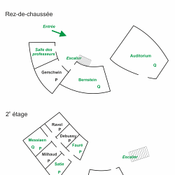 Salles du CRI de Verrières-Le-Buisson